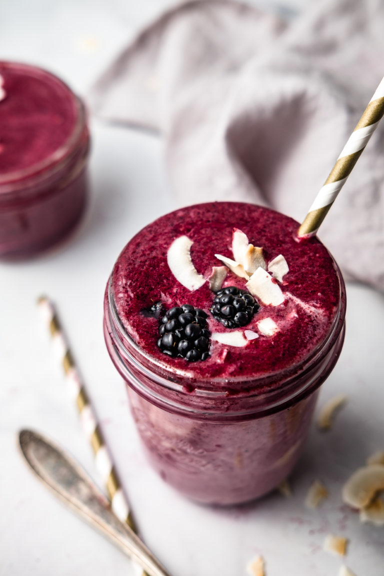 Blackberry Smoothie - Delight Fuel