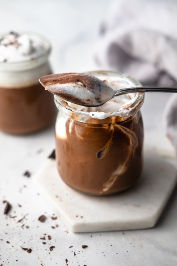 3 ingredient chocolate mousse