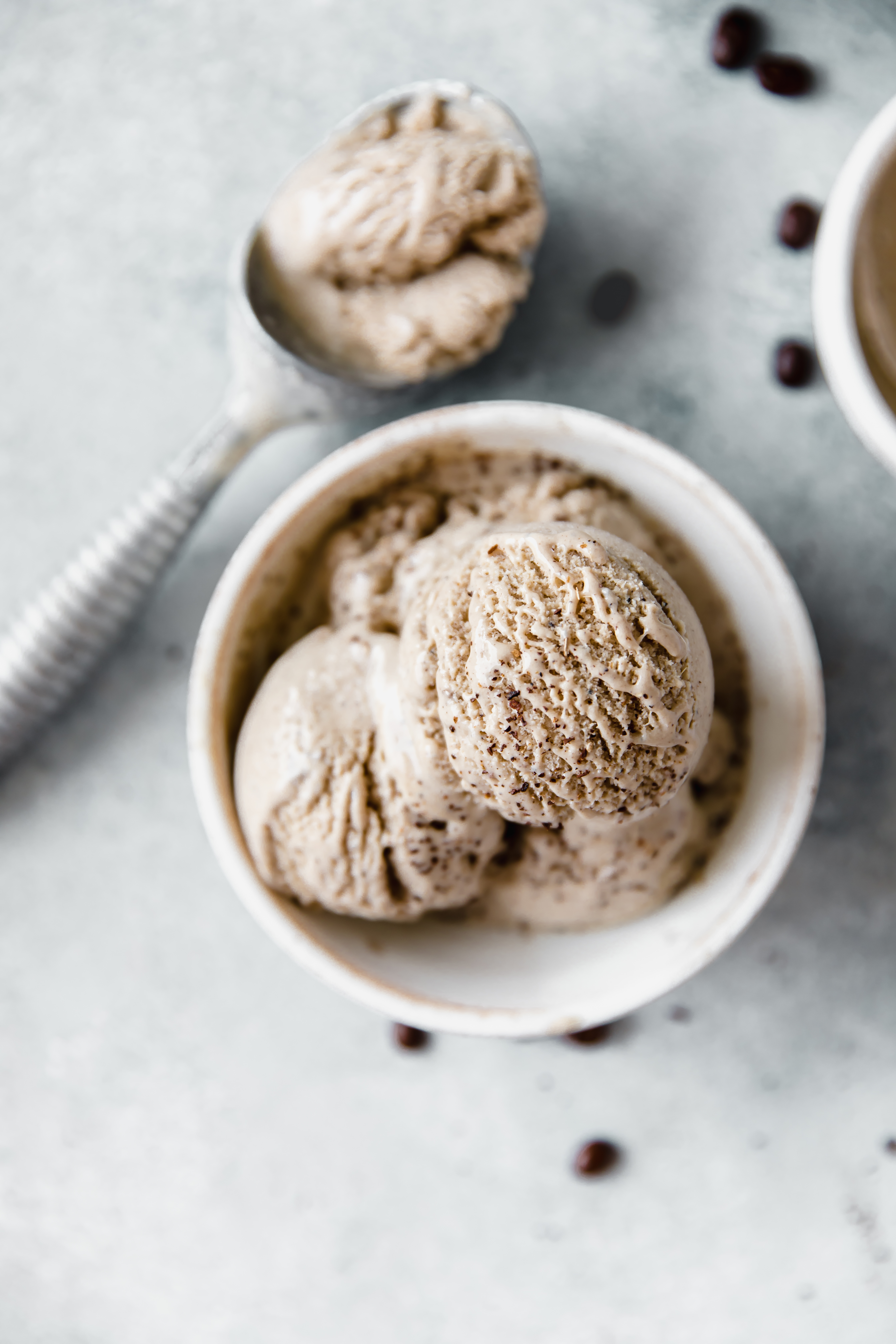 Coffee Ice Cream (Vegan, Dairy Free, Paleo) - Cook Eat Well