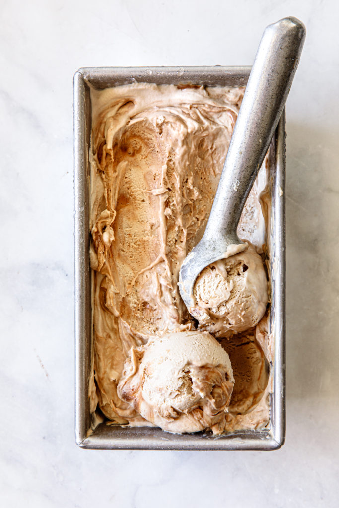 Vegan Salted Caramel Ice Cream - Loving It Vegan