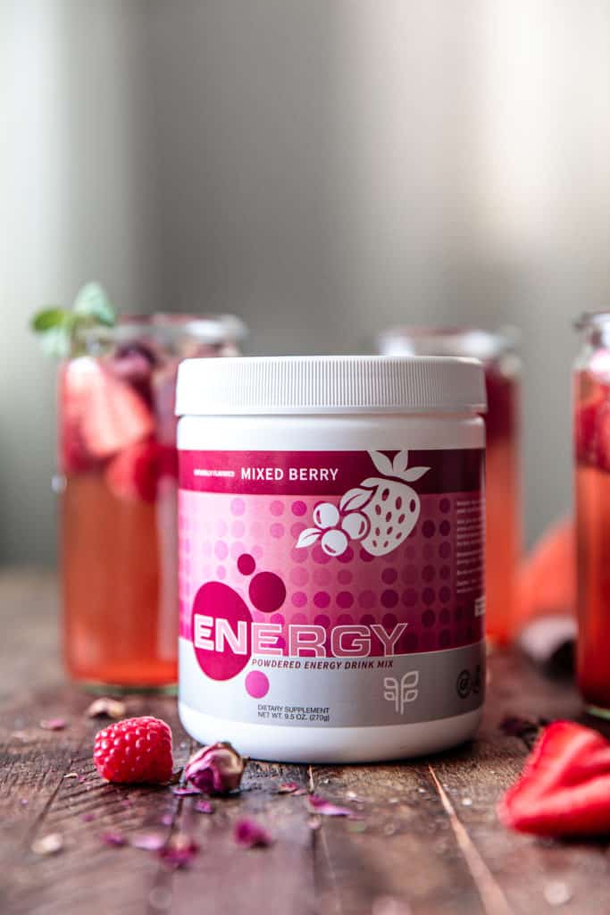 Berry infused Energy Drink