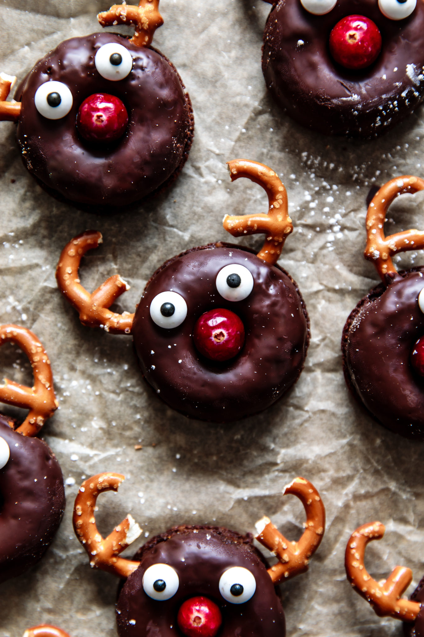 Reindeer Donuts - Delight Fuel