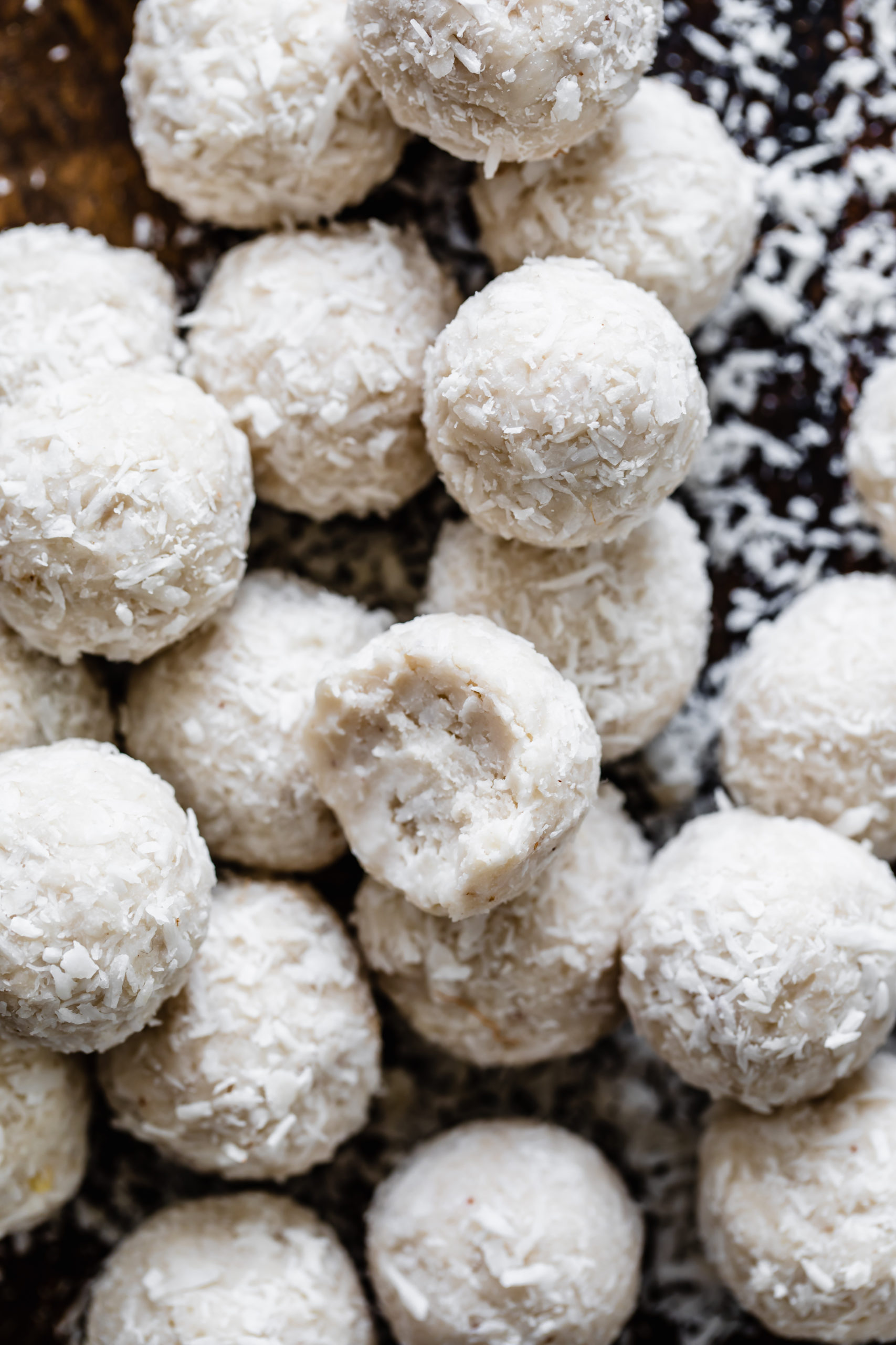 Healthy Raffaello Truffles - Delight Fuel