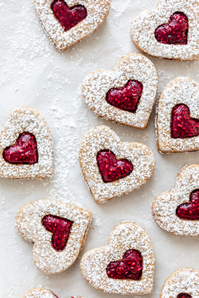Linzer Heart Cookies