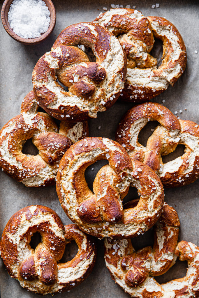 Vegan Gluten-free soft pretzels