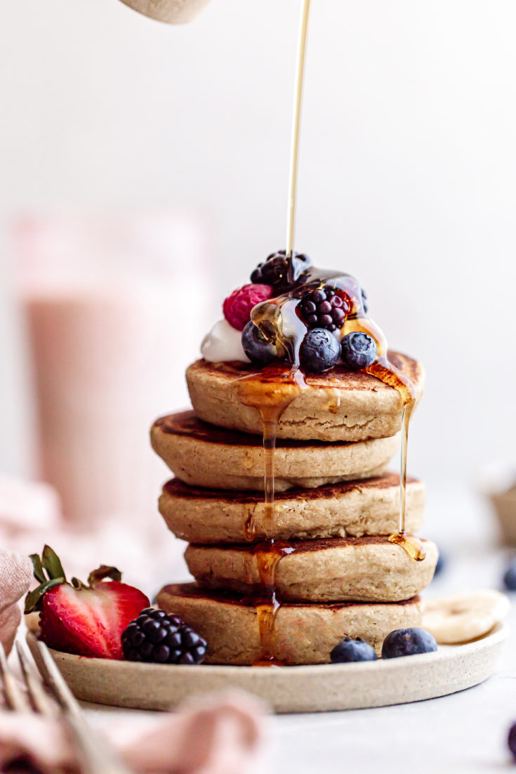 Vegan Protein Pancakes - Delight Fuel