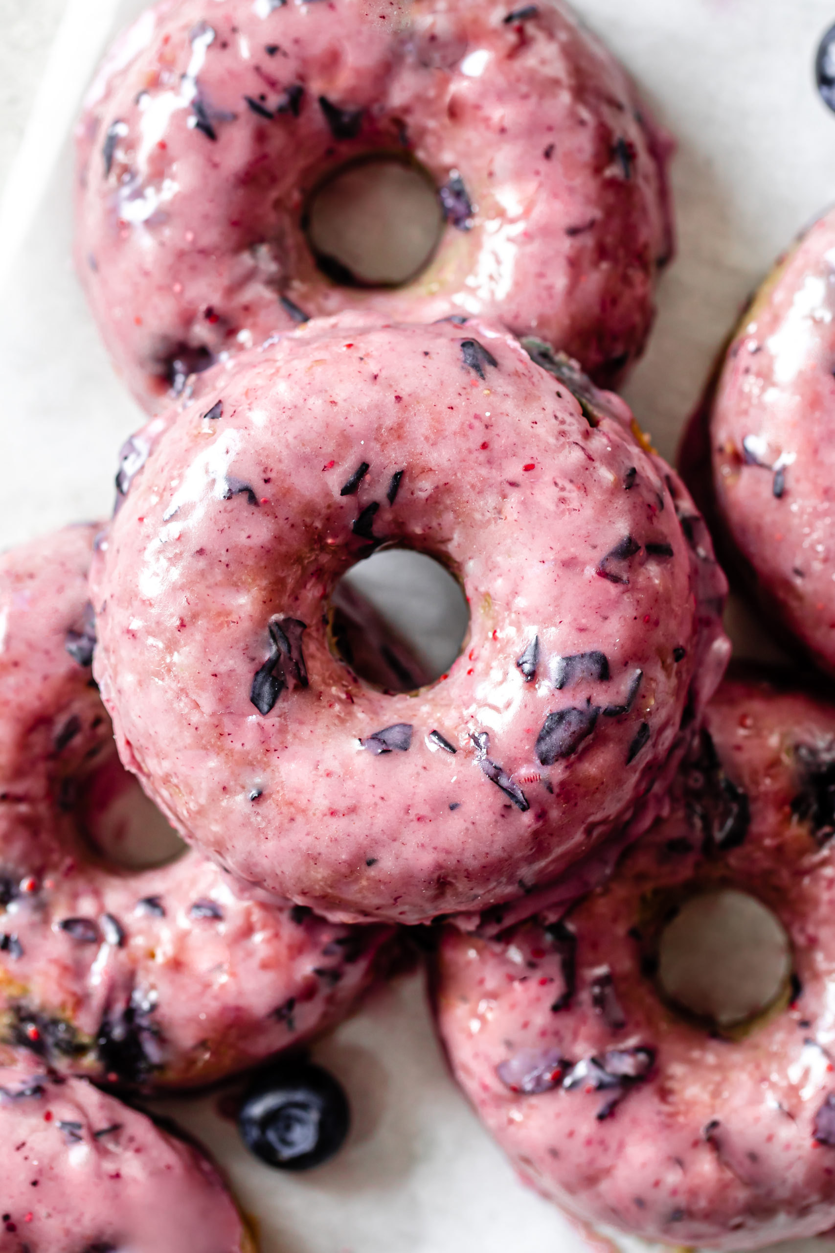 Blueberry baked donuts  delight fuel Blueberry baked donuts  delight fuel