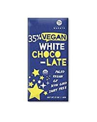 Paleo, vegan white chocolate