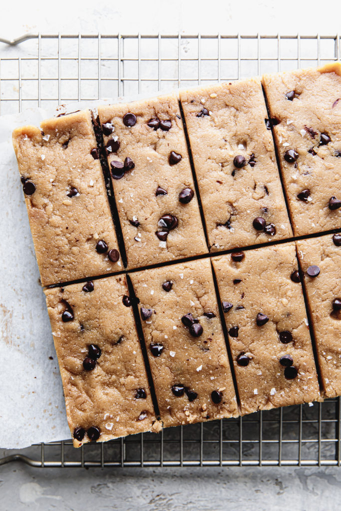 Gluten-free Cookie Dough Brownies