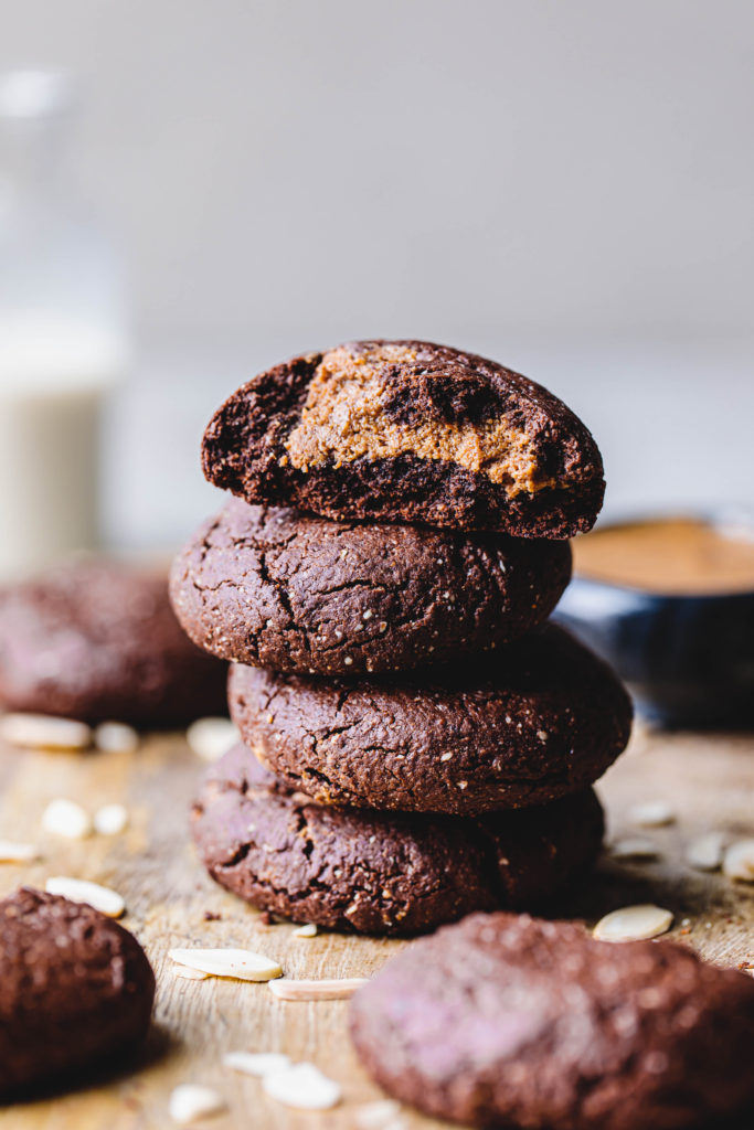 Stuffed Brownie Cookies