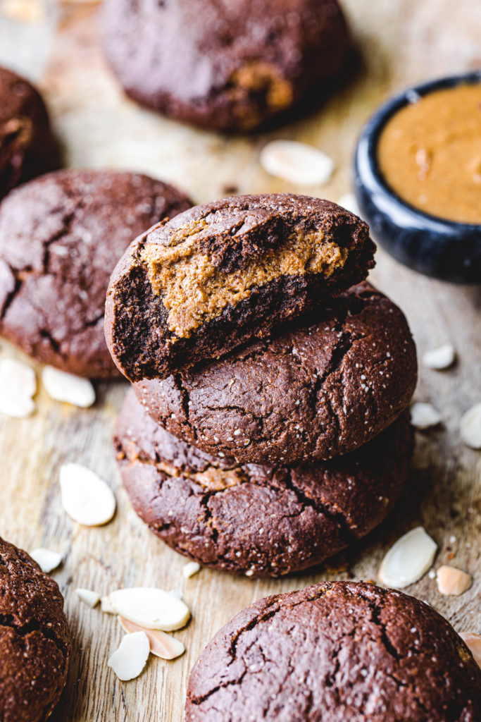 Stuffed Brownie Cookies