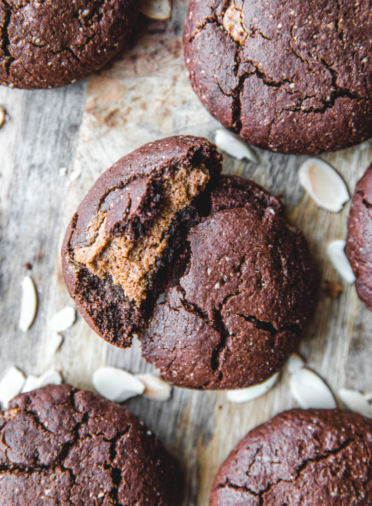 Stuffed Brownie Cookies