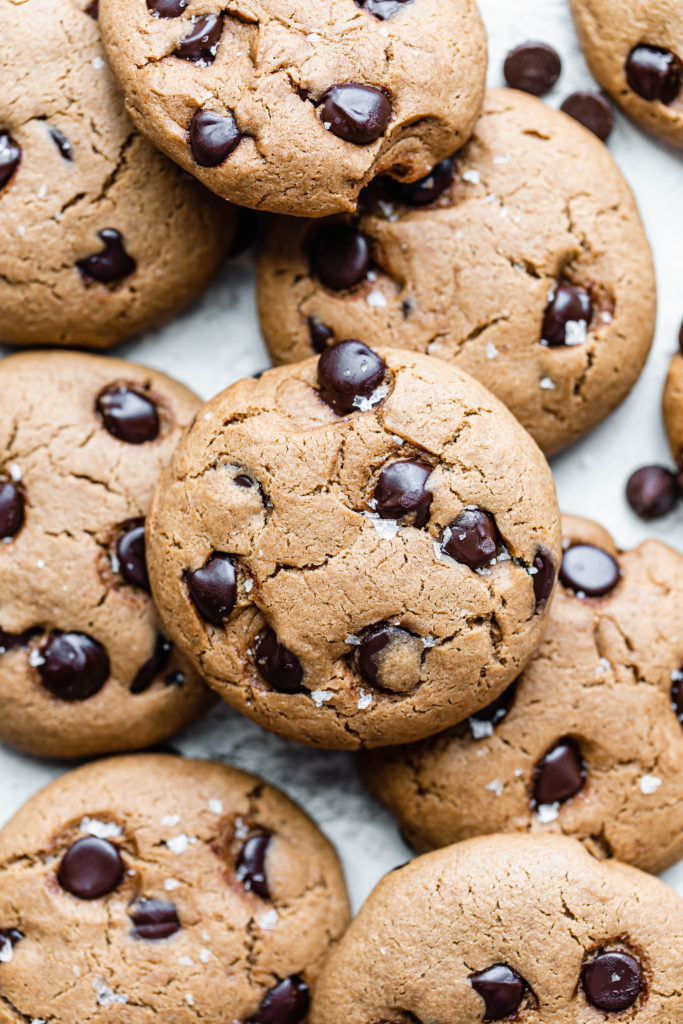 Chickpea Flour Chocolate Chip Cookies