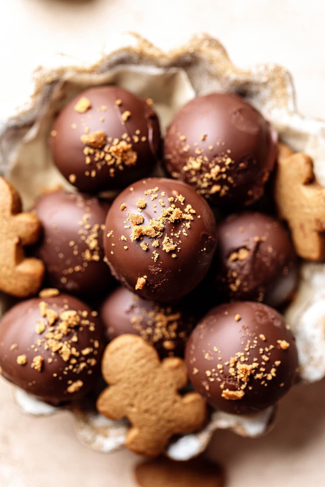 Paleo Gingerbread Truffles - Delight Fuel