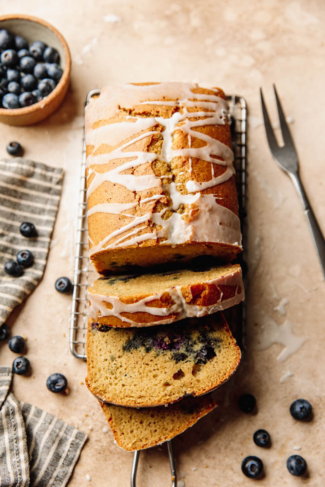 Paleo Blueberry Bread