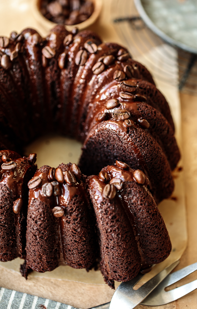 Flourless Espresso Chocolate Cake