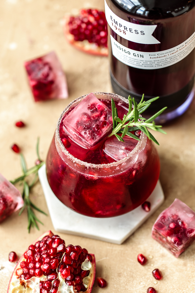 Pomegranate Rosemary Gin & Tonic