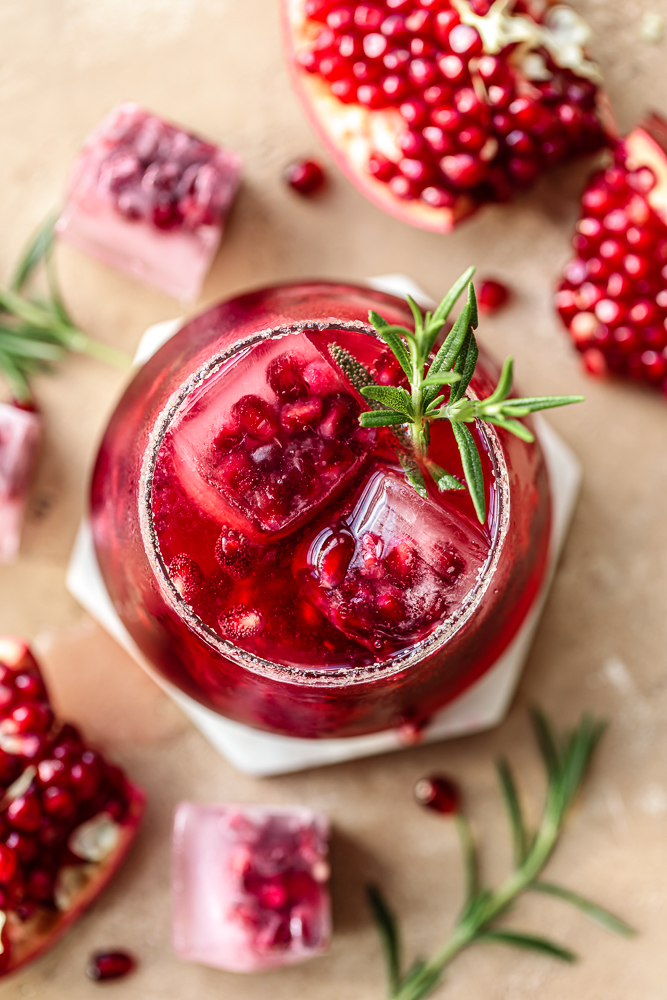 Pomegranate Rosemary Gin & Tonic