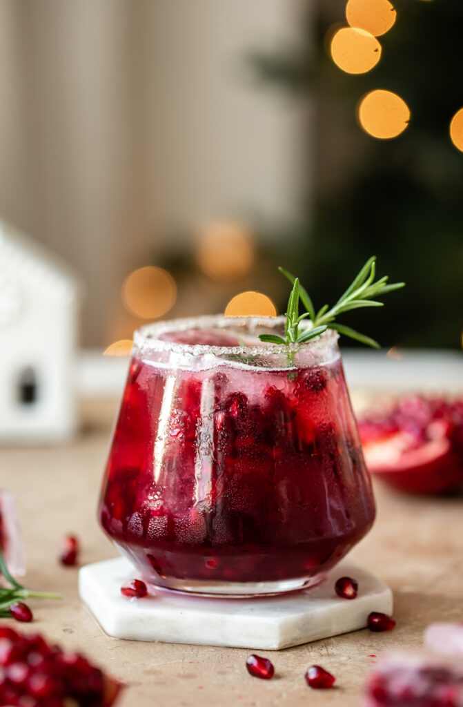 Pomegranate Rosemary Gin & Tonic