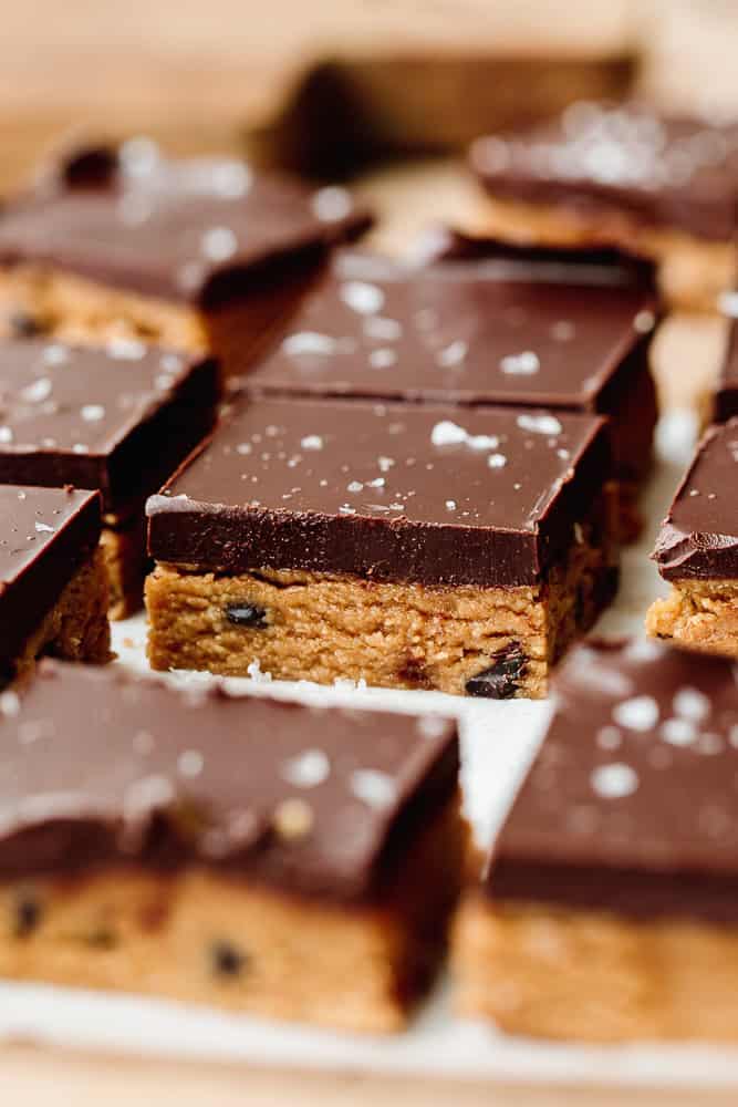 Maca Cookie Dough Bars