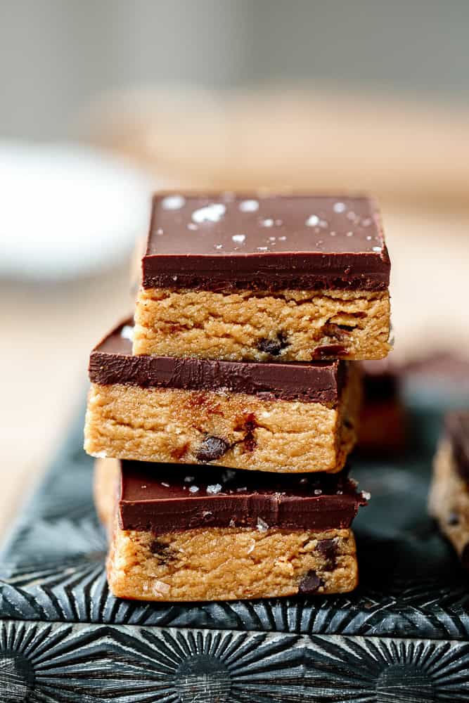 Maca Cookie Dough Bars