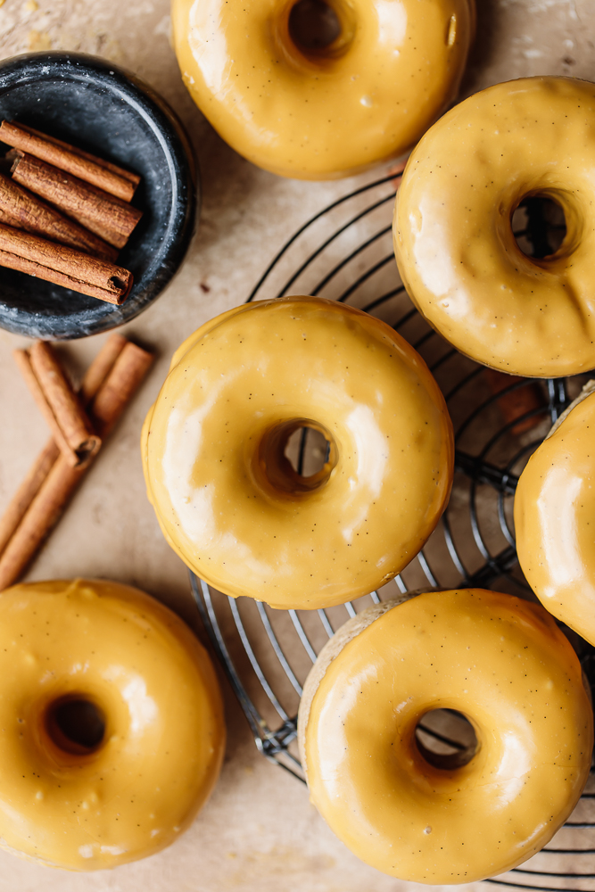 Vanilla Cinnamon Donuts