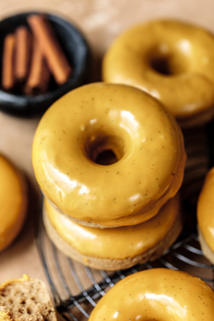 Vanilla Cinnamon Donuts